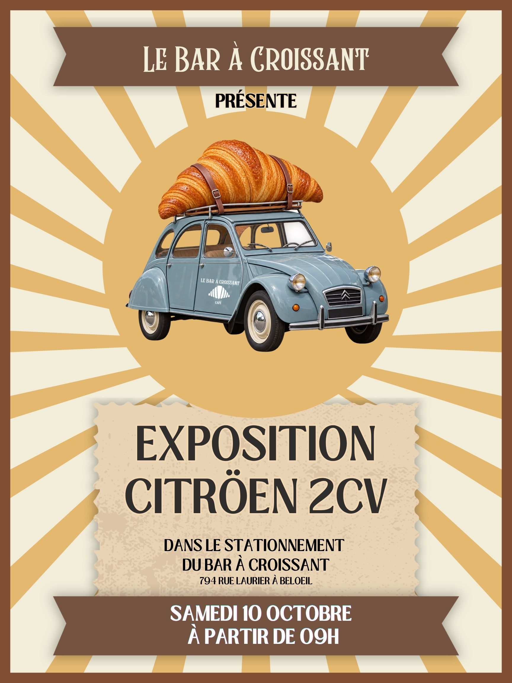 Événements au Bar à Croissant